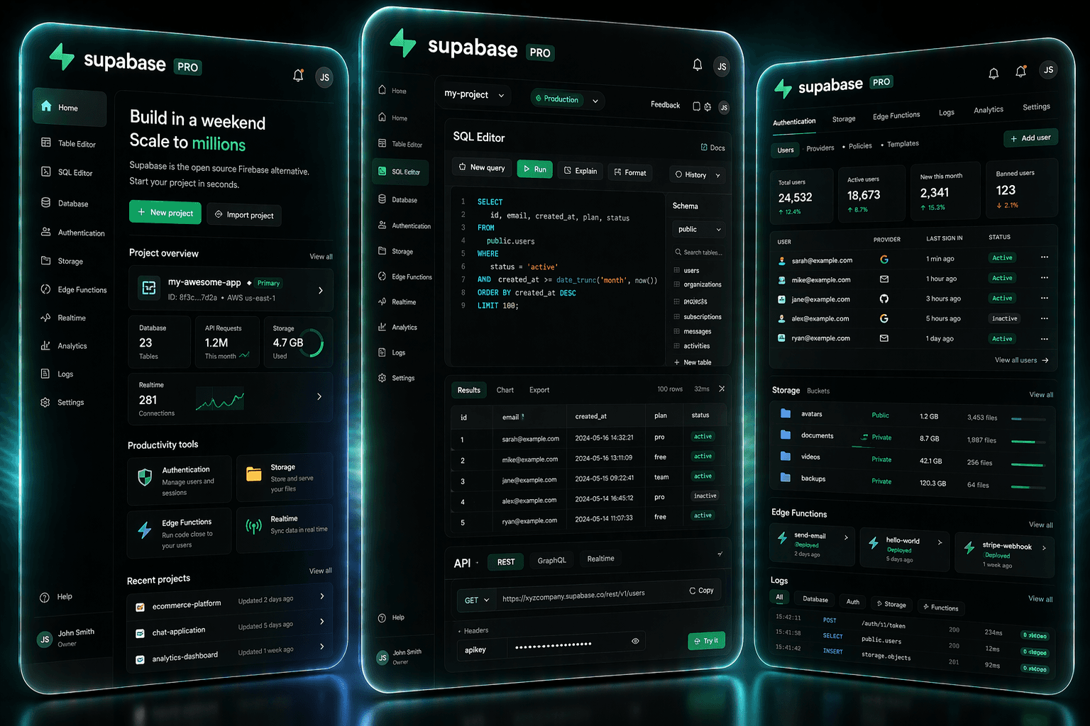 Supabase Pro – 1 Year (Your Own Email) - Buy in Nepal