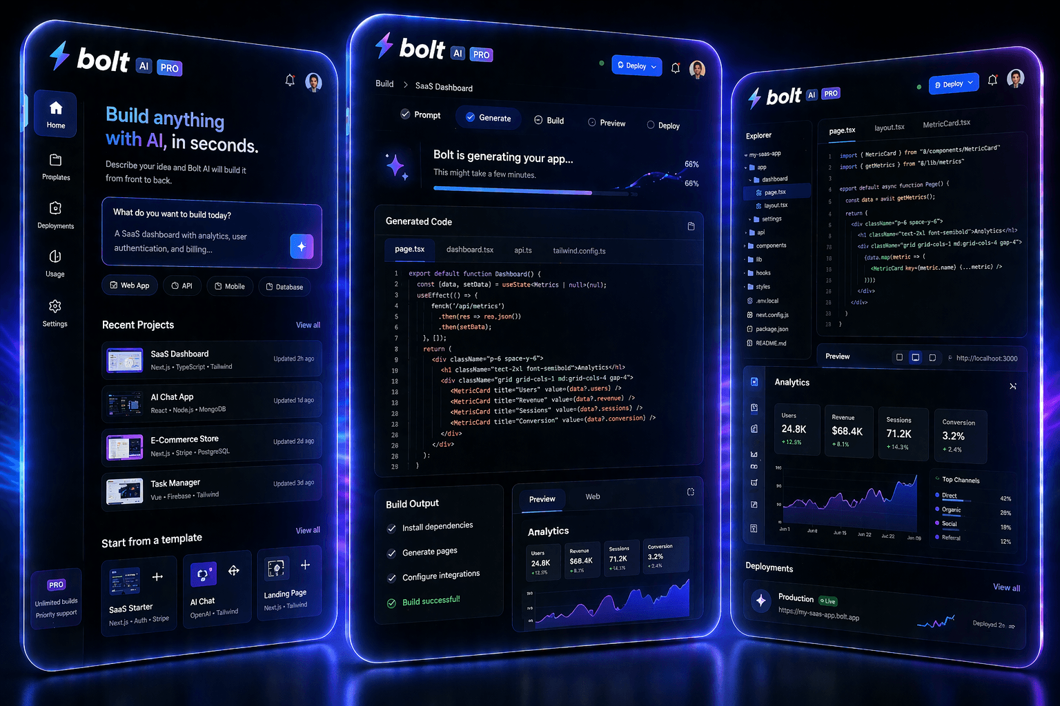Bolt AI Pro – 1 Year (Your Own Email) - Buy in Nepal